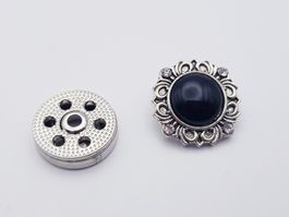 Snap Button Druckknöpfe zum Aufnähen - schwarz