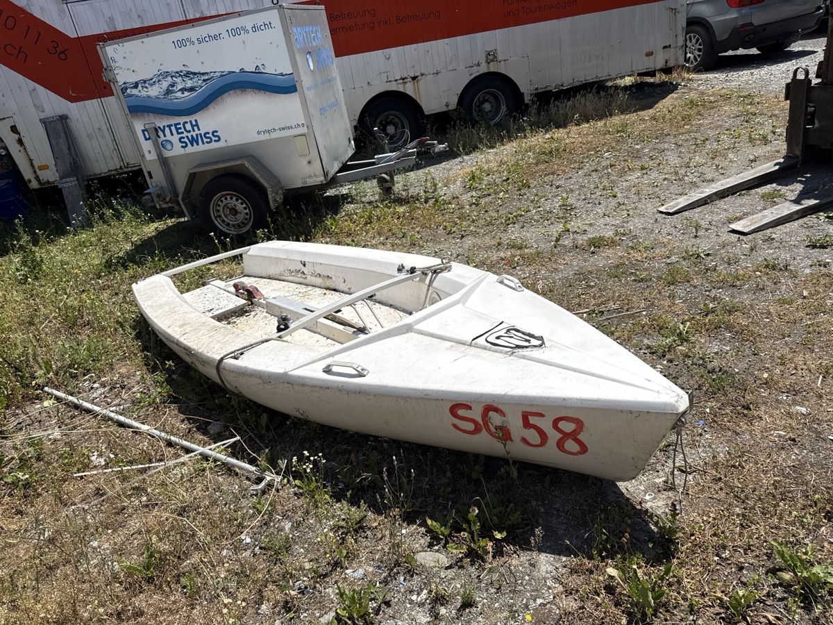 Barche: Segelboot SG58 weiss Zustand gebraucht – Usato da Bad Ragaz venduto da ram_t825