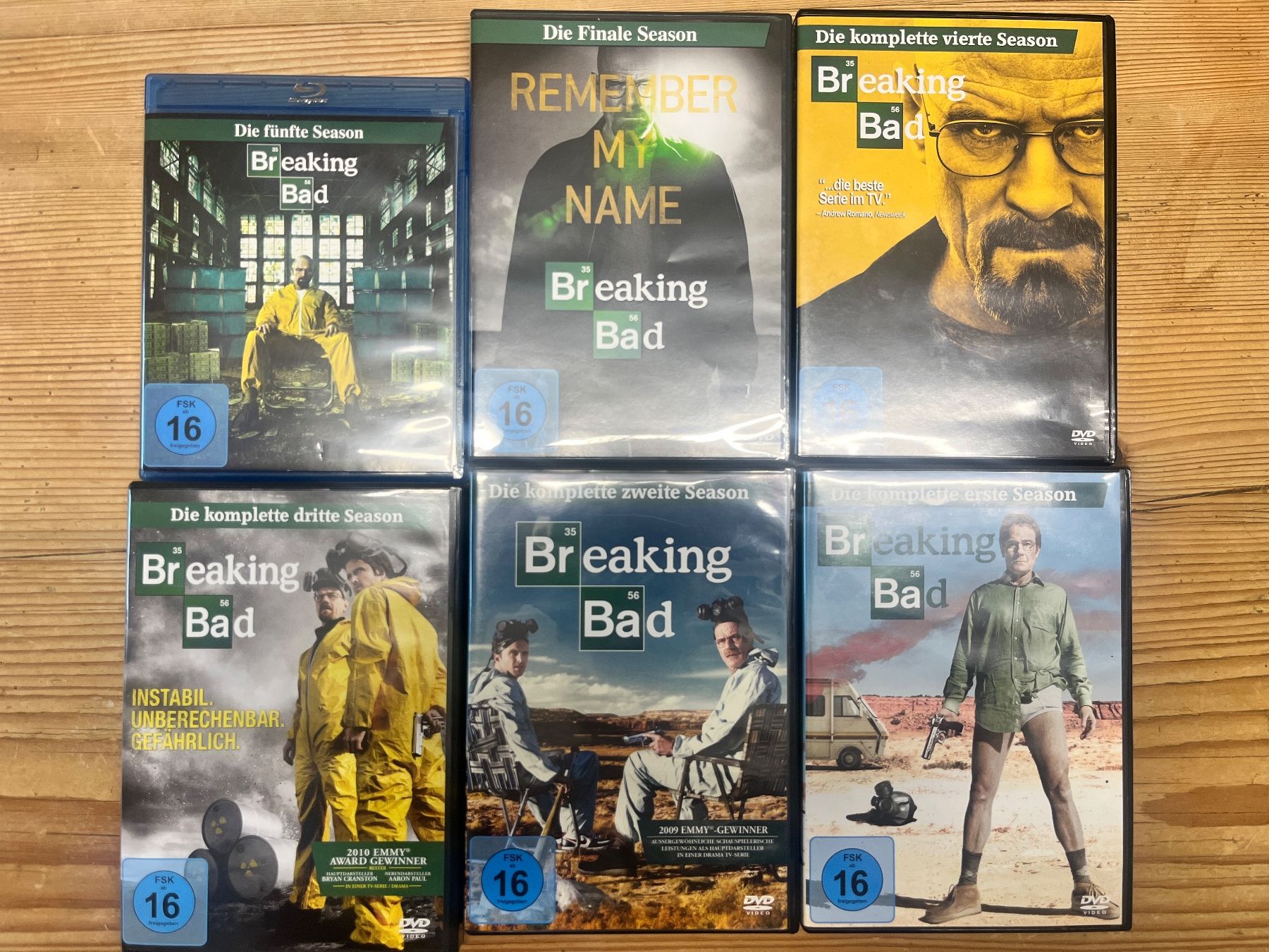 Tutti i DVDs: Alle Breaking Bad Folgen auf DVD – Nuovo (secondo la descrizione) da Thun venduto da MischW
