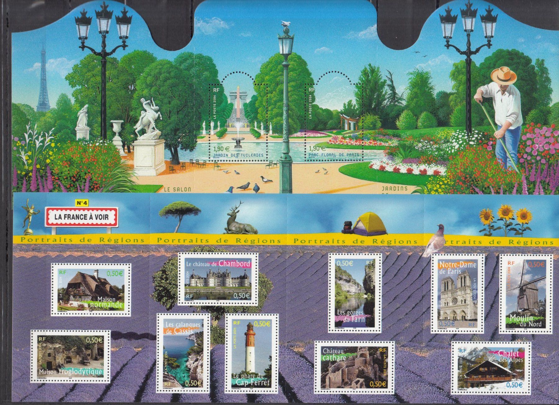 Alle Briefmarken: Frankreich 2004 postfrisch – Gebraucht aus Bürglen TG von StampGraf 4