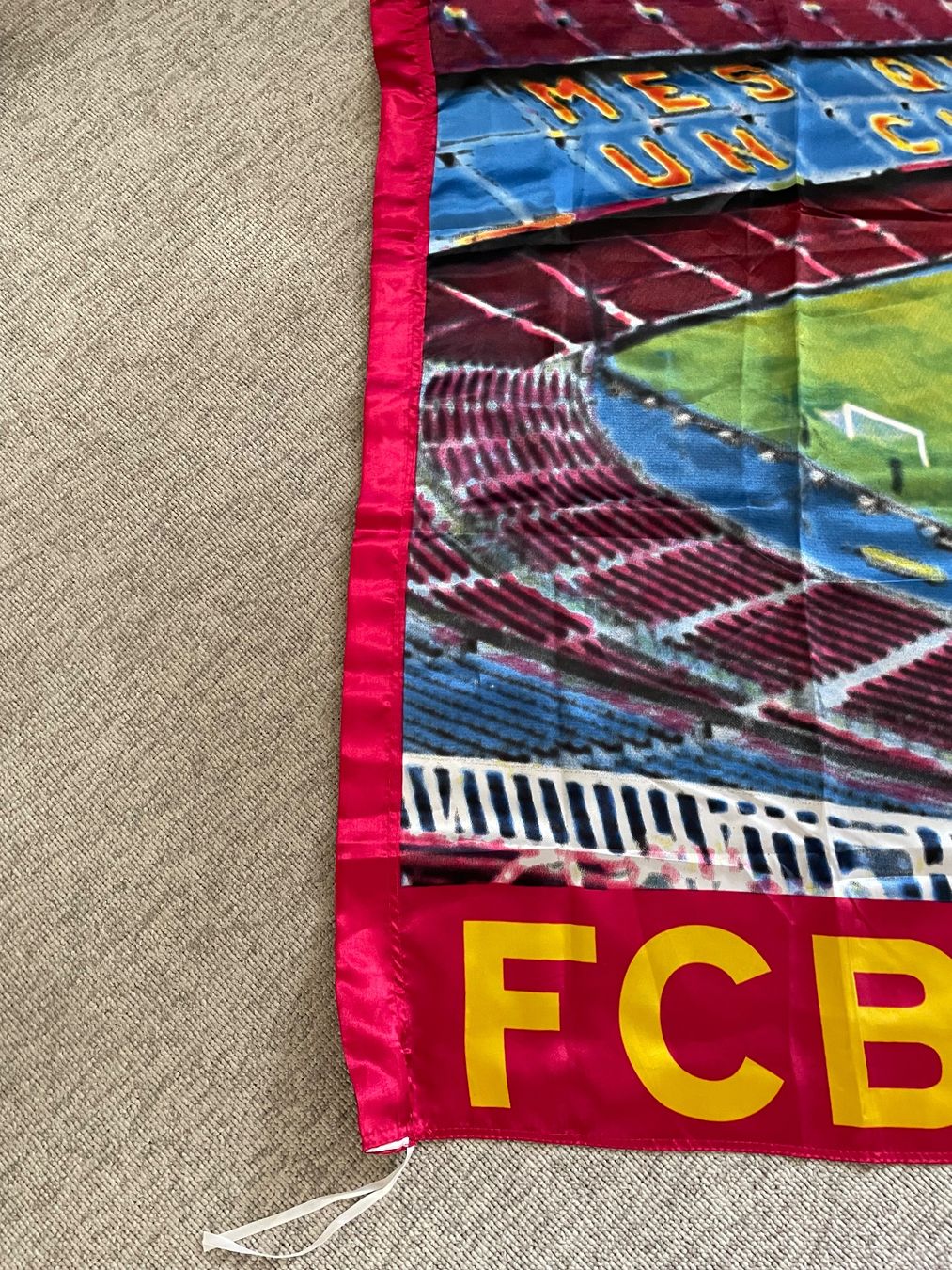 FC Barcelona Bandiere: FC Barcelona Fahne – Usato da Speicher venduto da boaserra 1