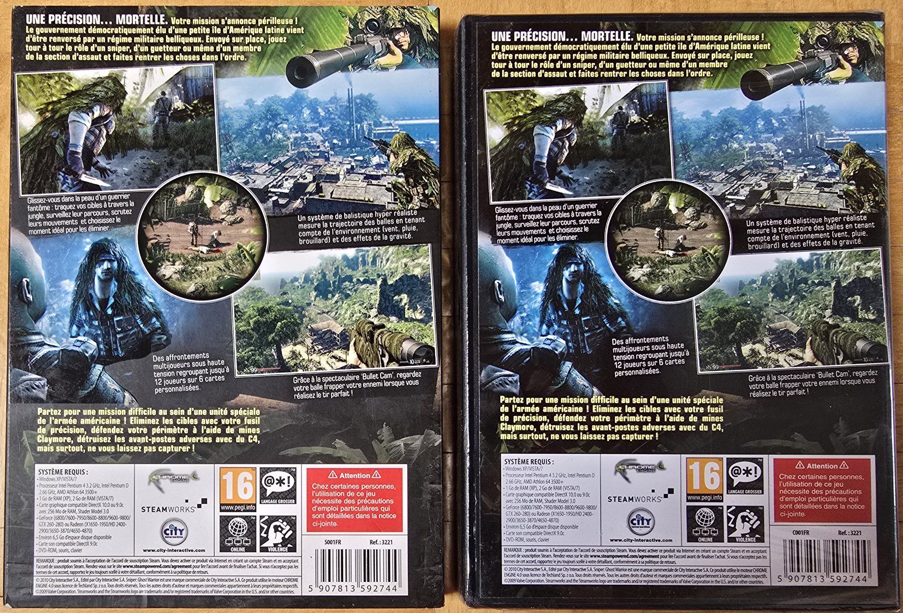 Microsoft Giochi: PC : Sniper - Ghost Warrior (Blister) – Nuovo e nell'imballaggio originale da Froideville venduto da xXSebastienXx 1