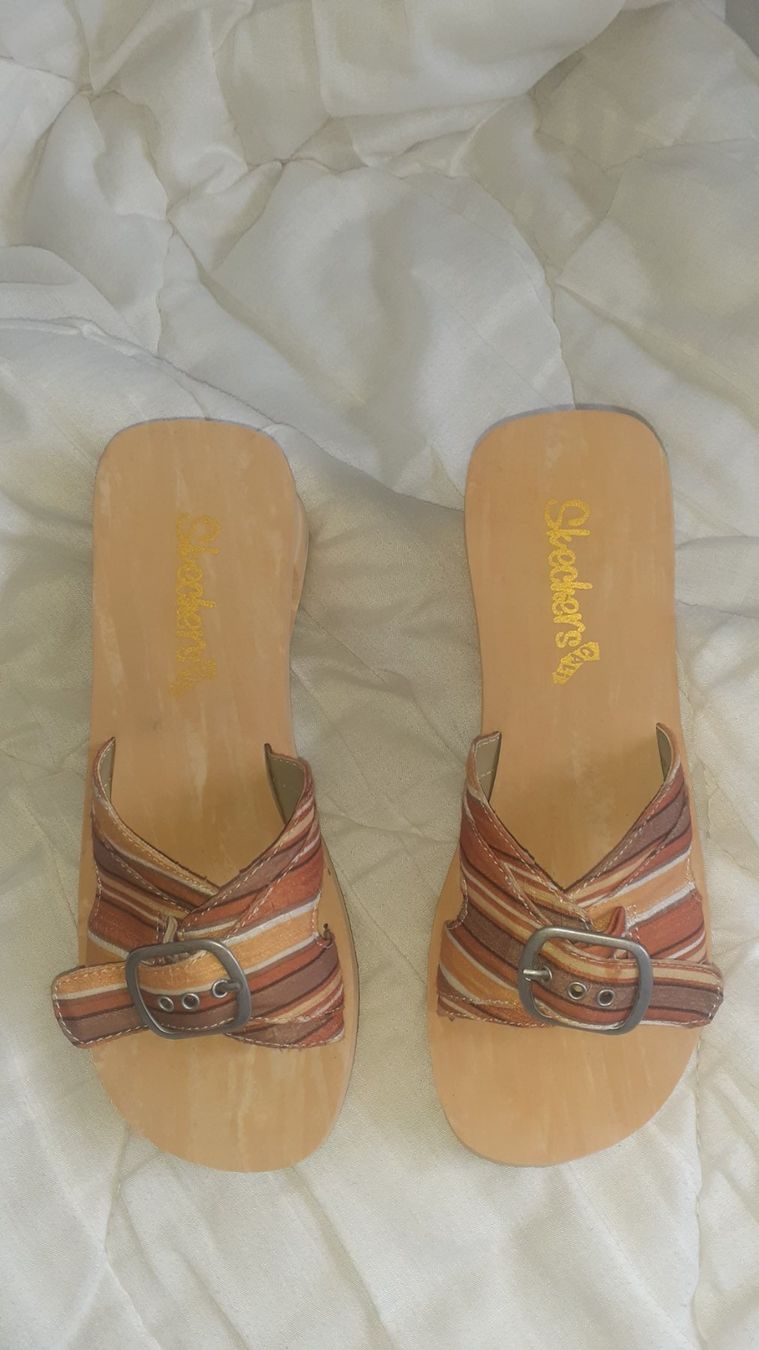 Skechers Damenschuhe: Platform sandal/mules 2000s skechers 37 – Gebraucht aus Fregiécourt von Triton_bleu 1