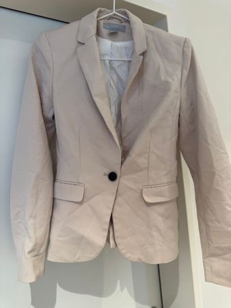 H&M Damen Blazer, Grösse 34, beige, Top Zustand!