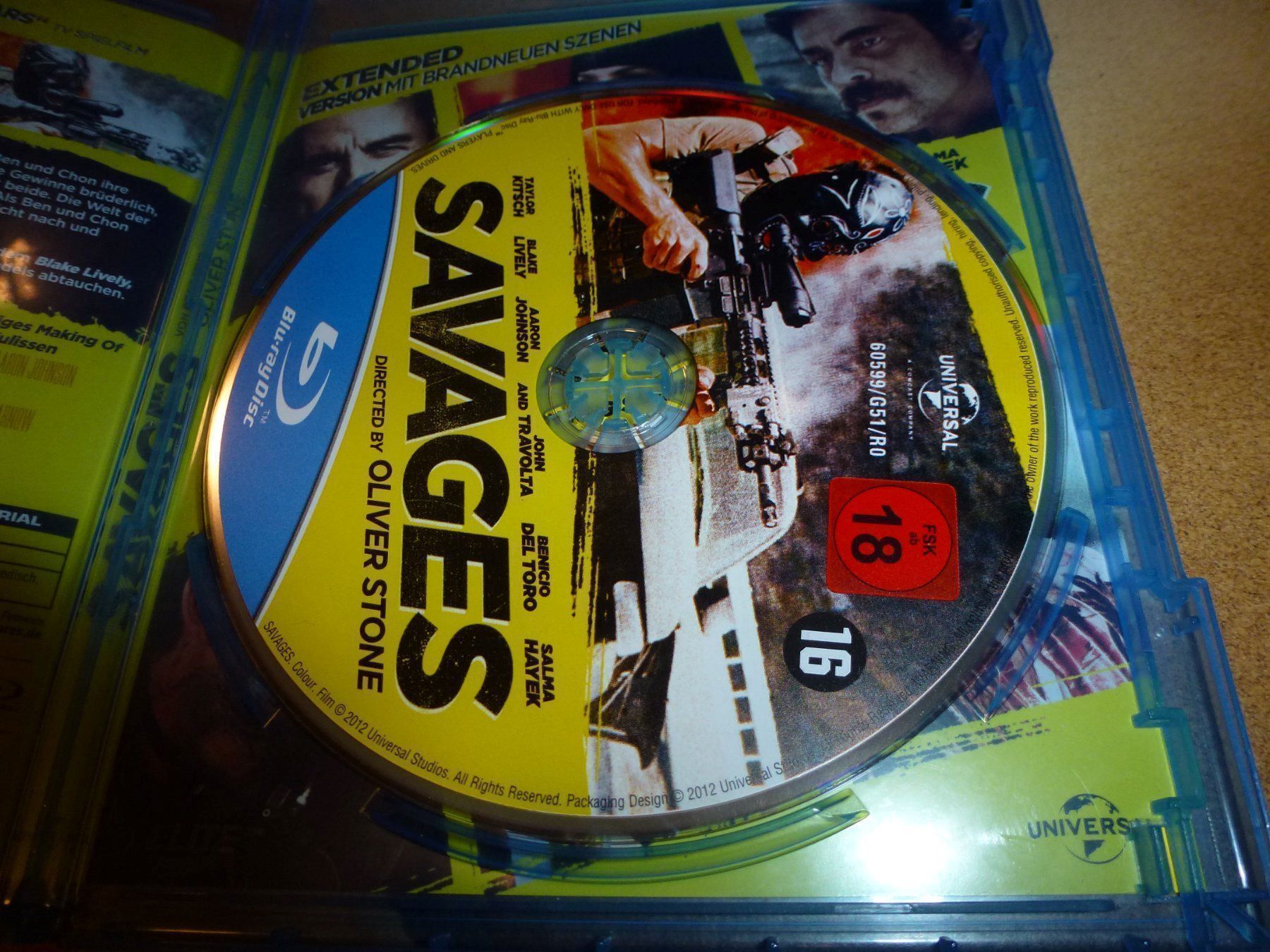 Alle DVDs: Savages BLU-RAY – Gebraucht aus Olten von Disc-Verkauf 1