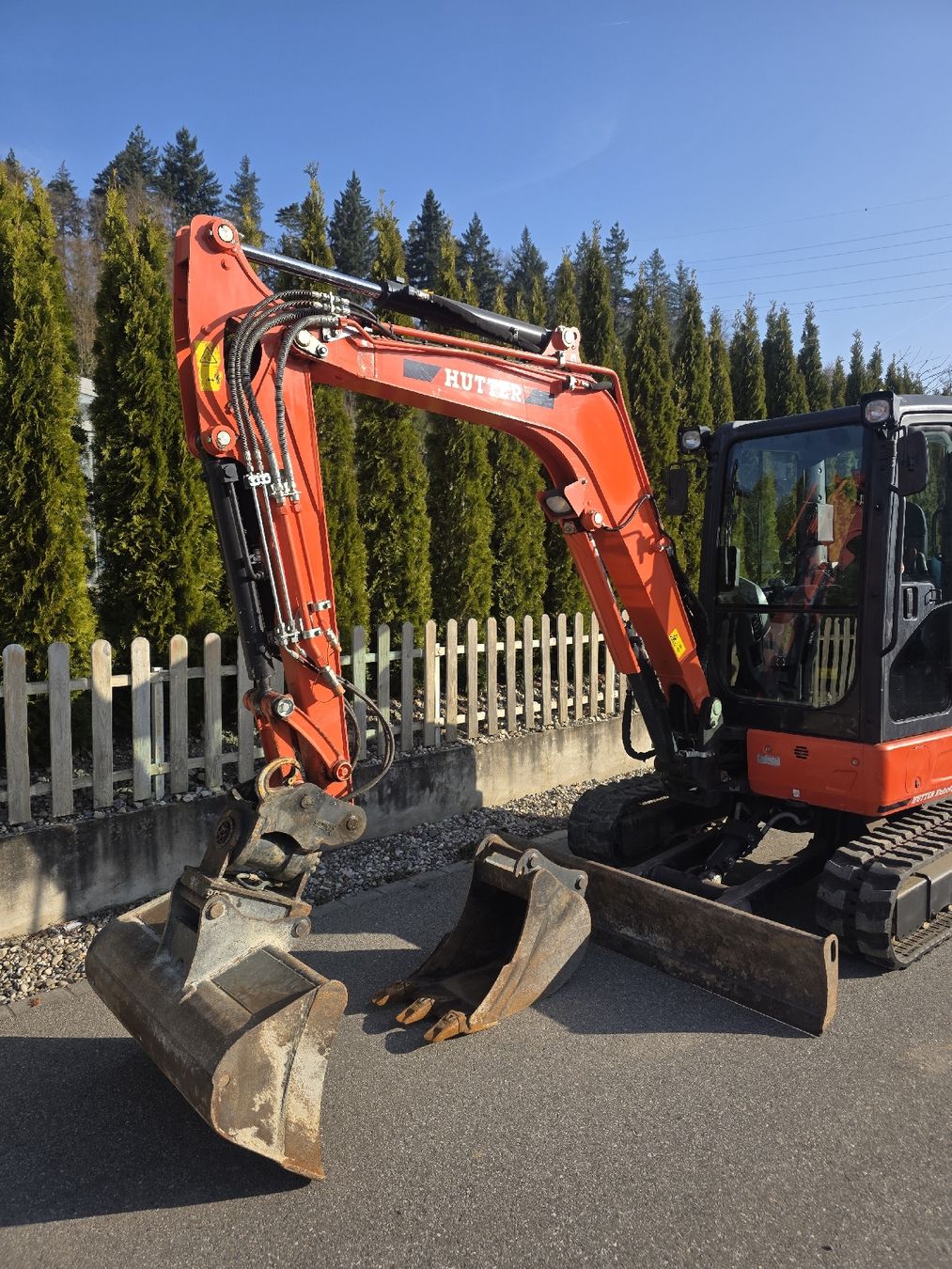 Kubota Bagger: Hutter Kubota U36 Greifer Kreis – Gebraucht aus Niedergösgen von MHNT 4
