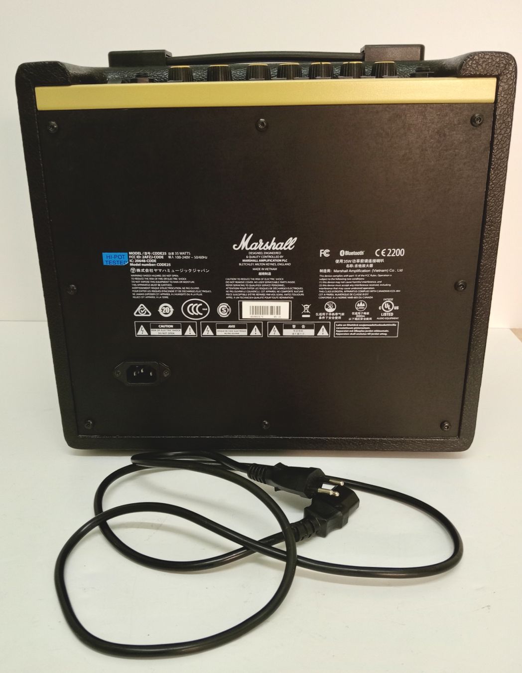 Marshall Amplificatori: Marshall CODE 25 mit BT – Usato da Allschwil venduto da Evgeniia78 8