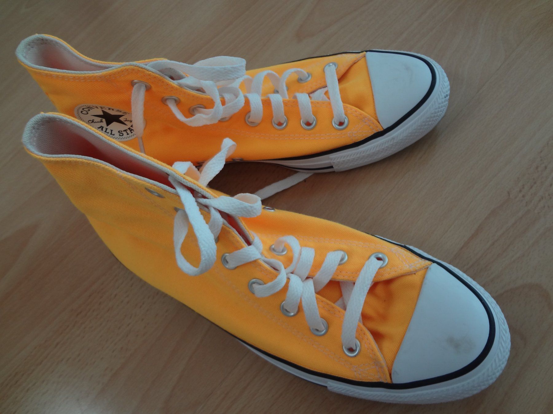 Converse Scarpe da uomo: Converse All Star couleur Jaune Orange taille 42 – Usato da Aigle venduto da Robflac55 1