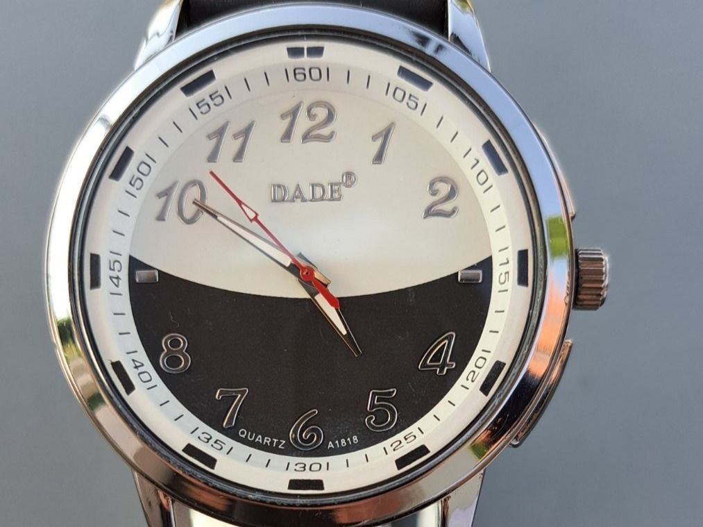 Orologi: elegante Modeuhr blau / weiss – Nuovo (secondo la descrizione) da Oftringen venduto da Second-Hand-Uhren 1