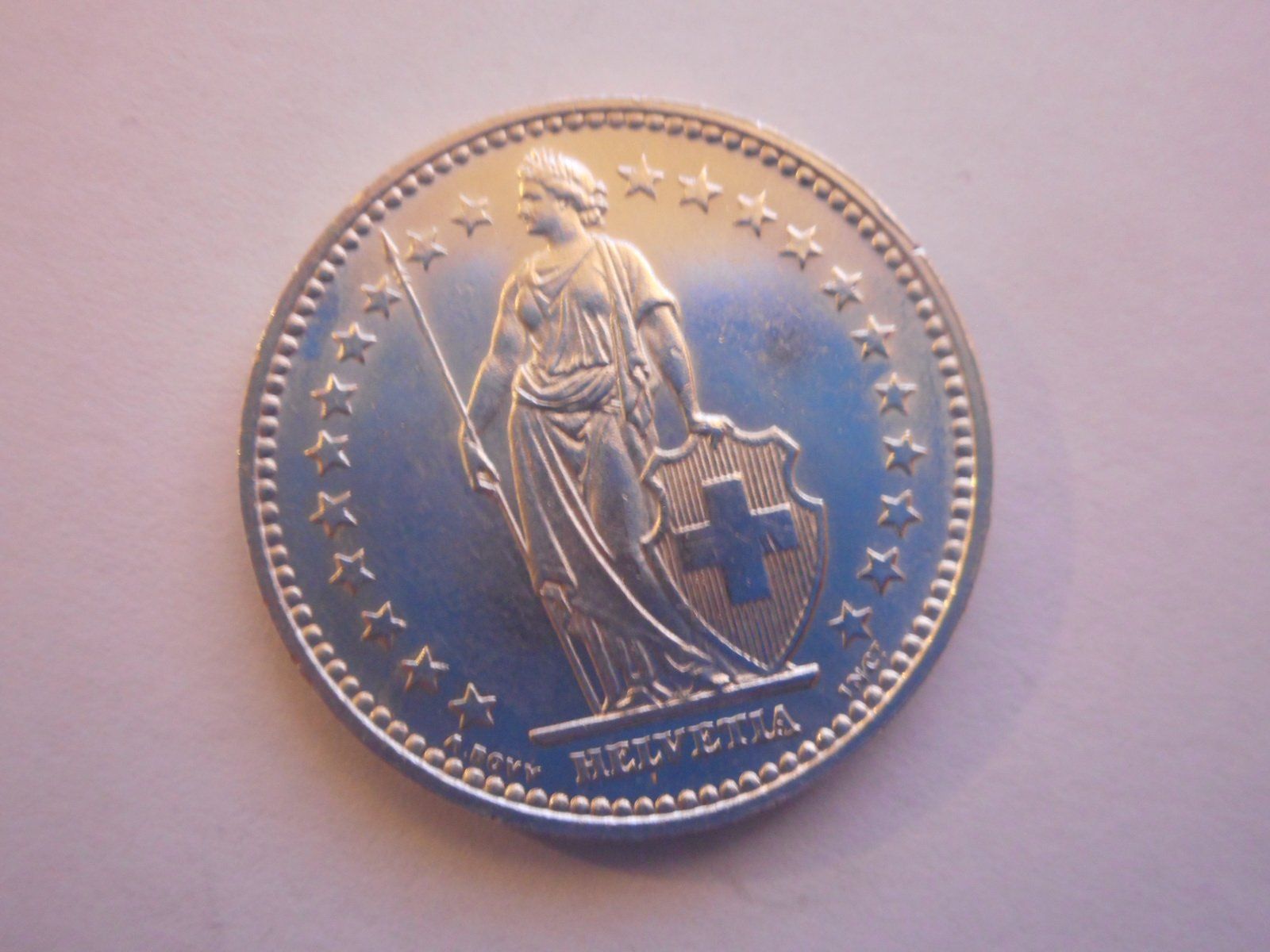 Tutti le monete: 2 Fr. 1928 silber -unz / stgl – Nuovo (secondo la descrizione) da Kriegstetten venduto da pizlad2010 3