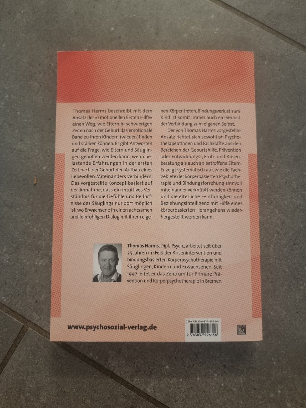 Libri: Buch Emotionelle Erste Hilfe Thomas Harms  – Usato da Zweidlen venduto da VG159 1