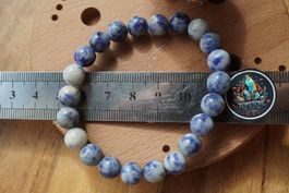 Sodalith   Kugel Armband   –Edelsteinstube Rausverkauf