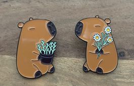 Set 2x Pin Capybara
