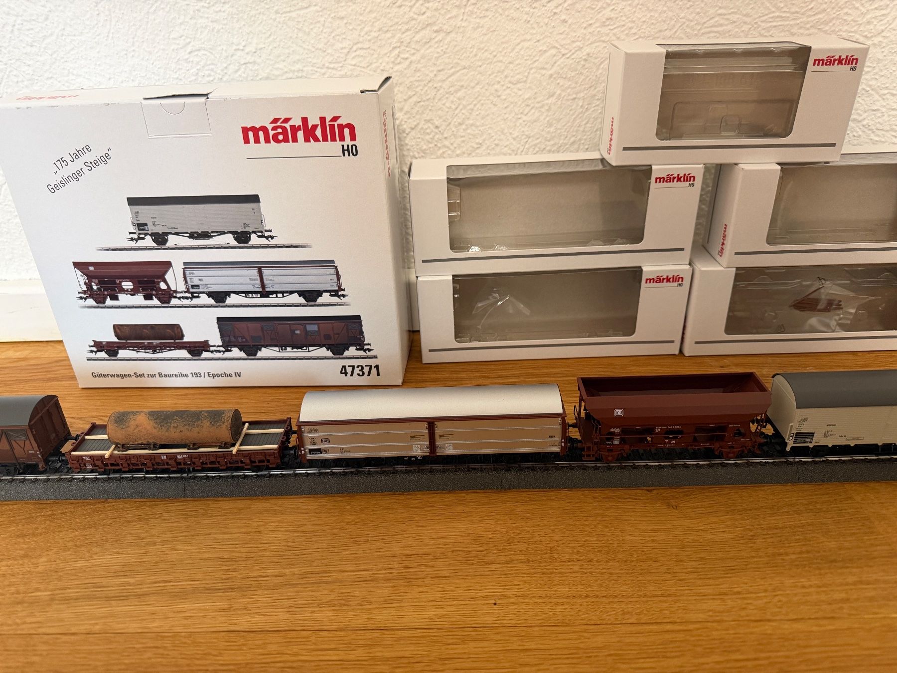 Märklin Modelleisenbahnen: Märklin 47371 Güterwagen-Set – Gebraucht aus hünenberg See von Dpch 3