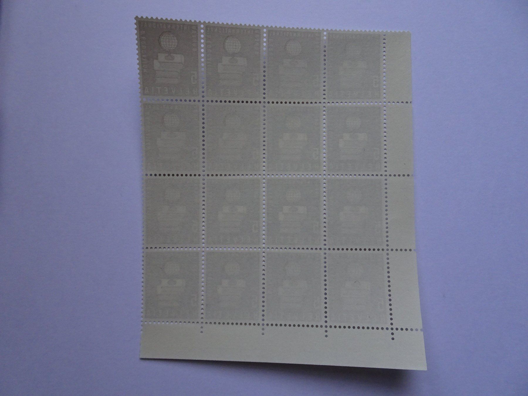 Alle Briefmarken: BIE 1958** – Neu (gemäss Beschreibung) aus Aadorf von Chnorli-Furz 1
