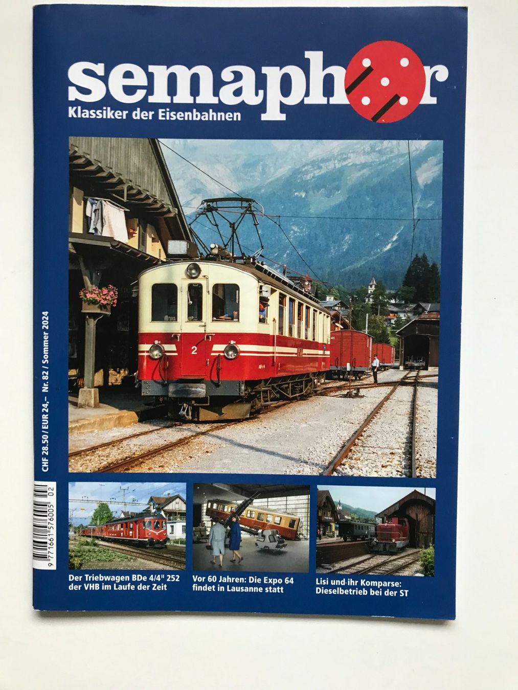 Riviste & Magazine: Semaphor Klassiker der Eisenbahn, Nr.82, Sommer 2024 – Usato da Köniz venduto da vasco013