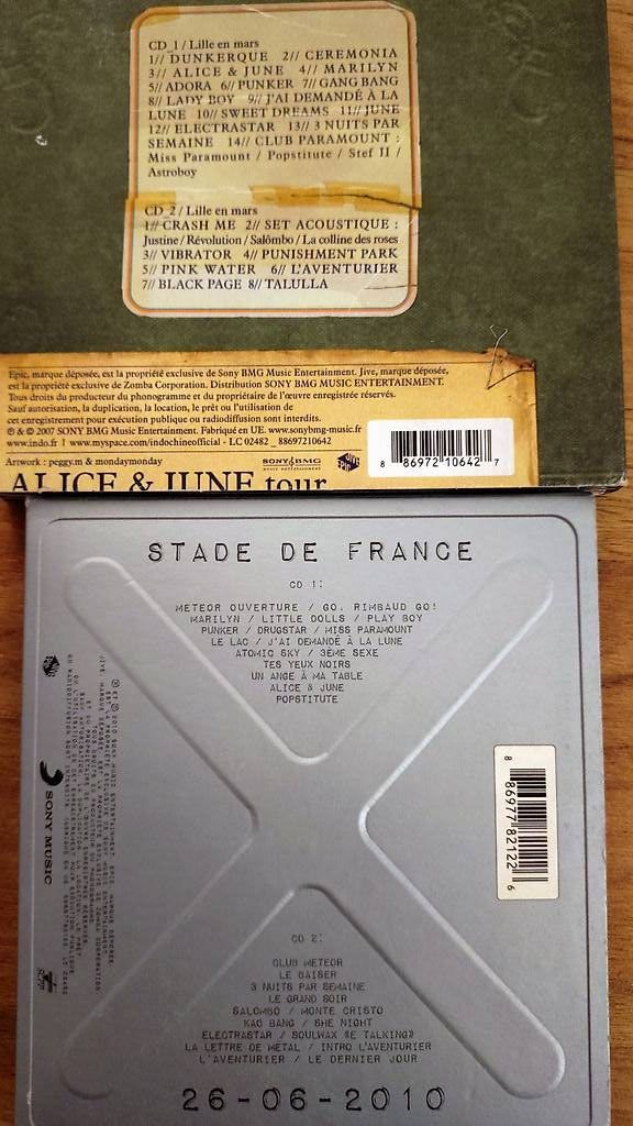 Alle DVDs: Collection Indochine – Gebraucht aus Bussigny von RicardoShop 1