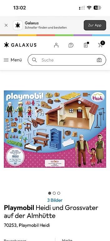 Giocattoli: Playmobil Heidi Alphütte – Usato da Aarau Rohr venduto da mia_guapa 1