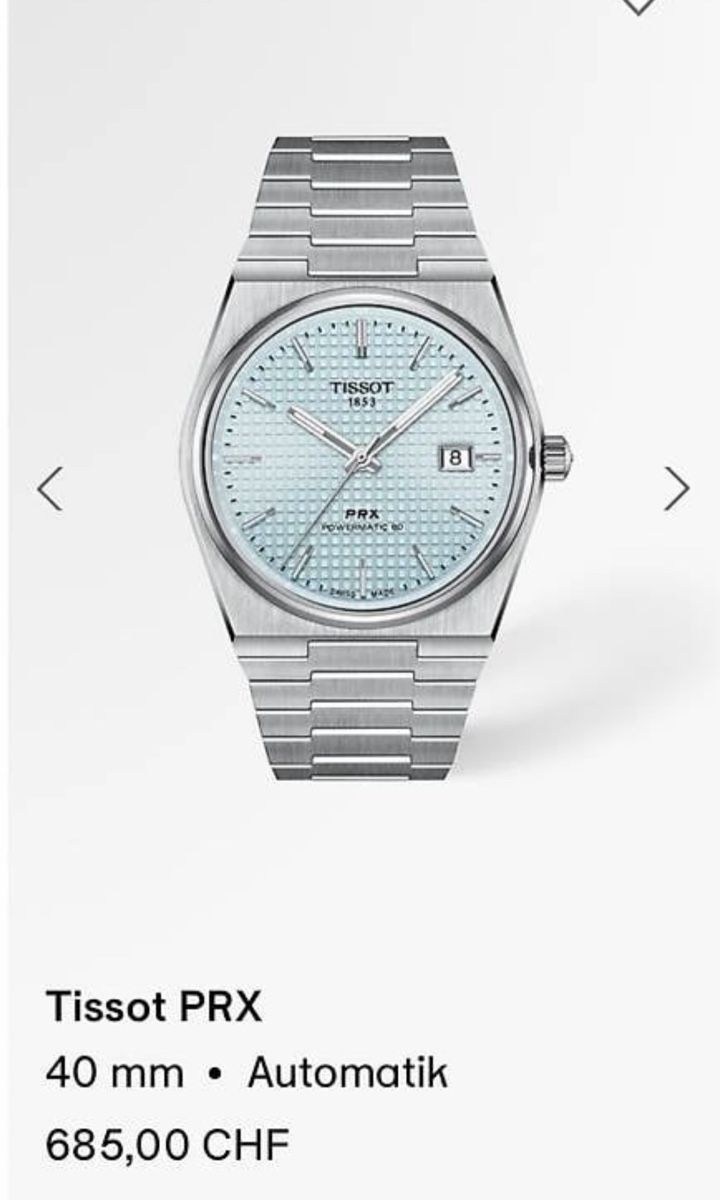 Tissot Orologi: Uhr Tissot – Nuovo e nell'imballaggio originale da Oetwil am See venduto da Barbarahub 4