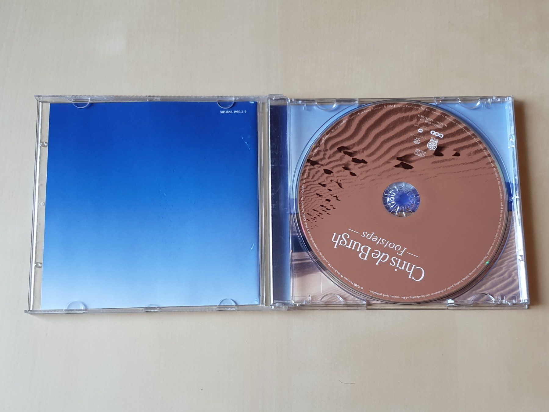 CDs: Chris de Burgh Footsteps – D'occasion à Stansstad par collectorsshop 2