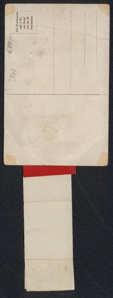 Cartoline postali: Leporello-AK Bremen, Briefträger mit An – Usato da Berlin venduto da bartko-reher 1