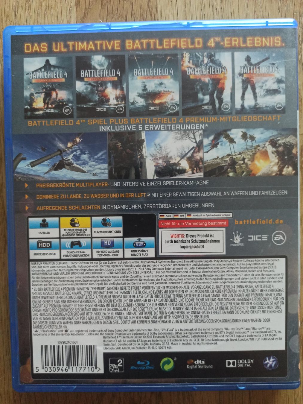 Giochi: Battlefield 4 Premium Edition PS4 / PS5 – Usato da Oberweningen venduto da mar_87mx 1