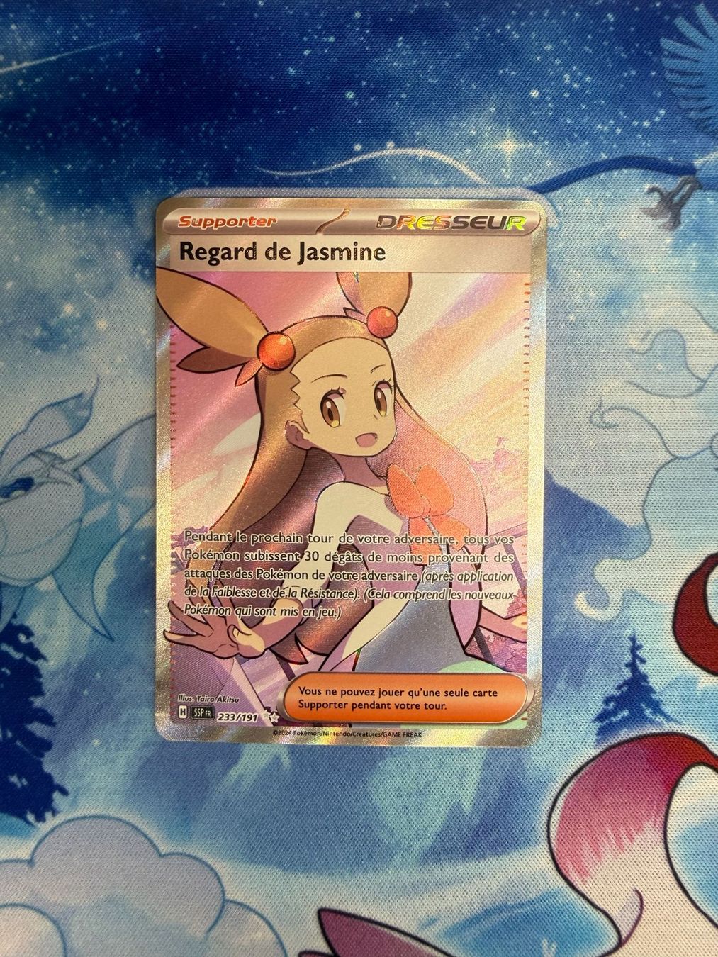Pokémon Carte collezionabili: Regard de Jasmine FA - SSP 233 FR – Nuovo (secondo la descrizione) da Courgenay venduto da ScamBoxOff