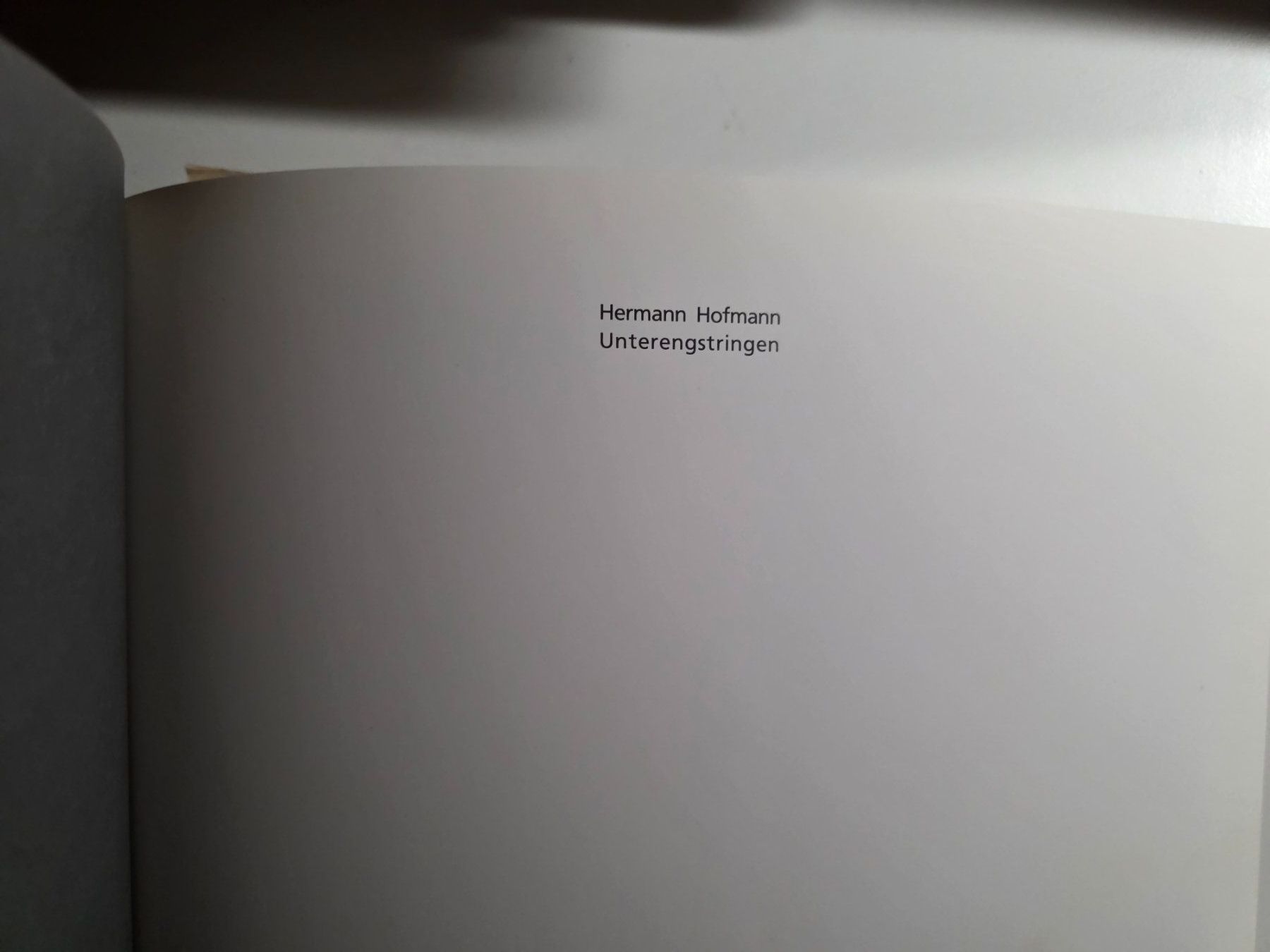 Libri: Hermann Hofmann Unterengstringen - Kunst Katalog 1990 – Usato da Walterswil BE venduto da Lonitti 3