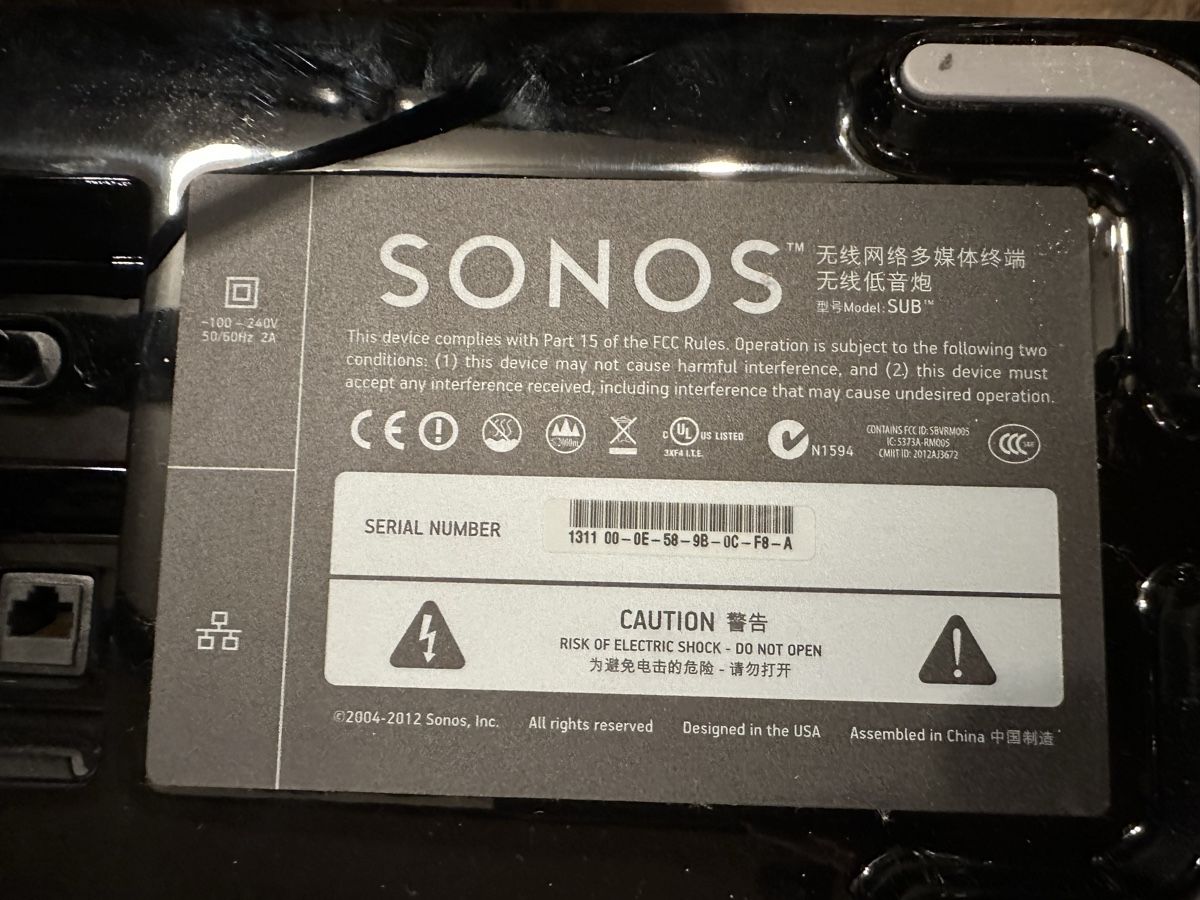 Sonos Haut-parleurs: Sonos Playbase mit Sub Gen.2 – D'occasion à Dornach par Kastdoch 4