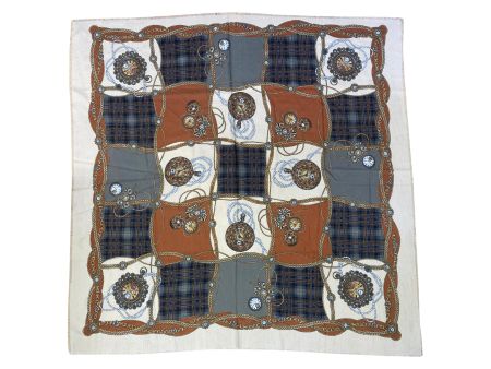 Taschenuhren Foulard ca. 116x116cm //i842