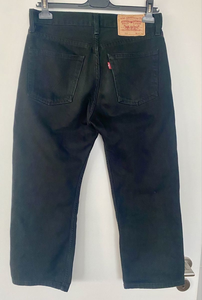 Levi's Jeans: Levi's 751 jeans men noir W30 L30 – Gebraucht aus Lausanne von HomeDepose 1