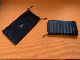 Mollerus Portemonnaie, Top Zustand, Schwarz mit Etui