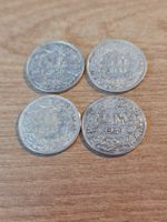 SCHWEIZER SILBER-MÜNZEN 1/2 FRANKEN 1920 - 1929