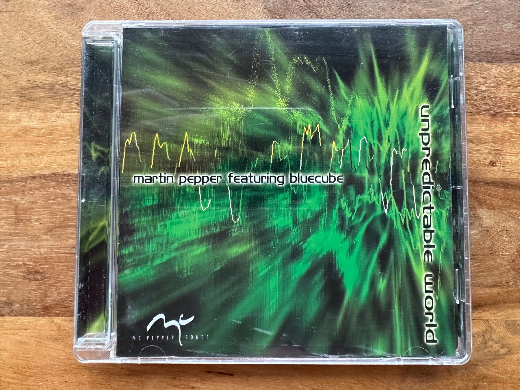 CDs: Martin Pepper featuring Bluecube - Unpredictable World – D'occasion à Horgen par flyingpenguin2000
