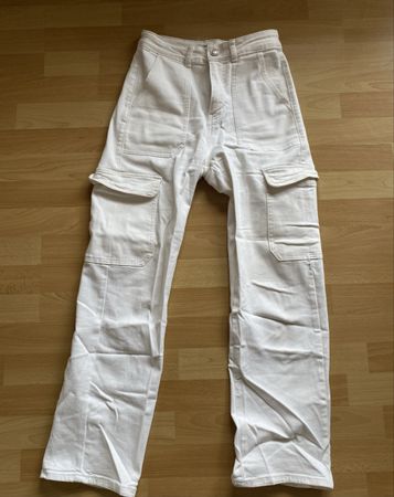 Coole weisse Hose, Grösse 36