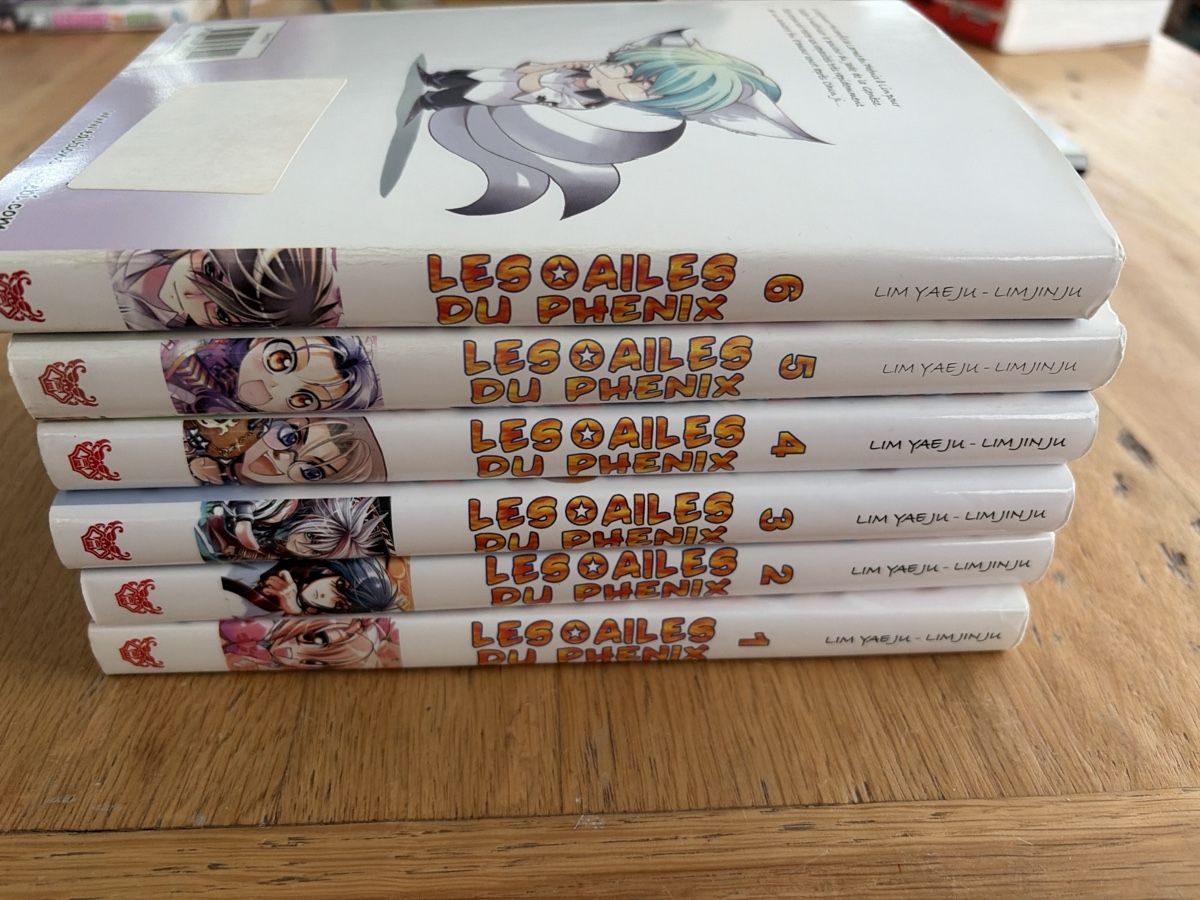 Comics: Mangas Les Ailes du Phenix de 1 à 6 – Gebraucht aus Echallens von leo_dk2d 1