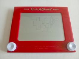 Classic Etch A Sketch Zaubertafel – Top Zustand Rot ( 2019 )