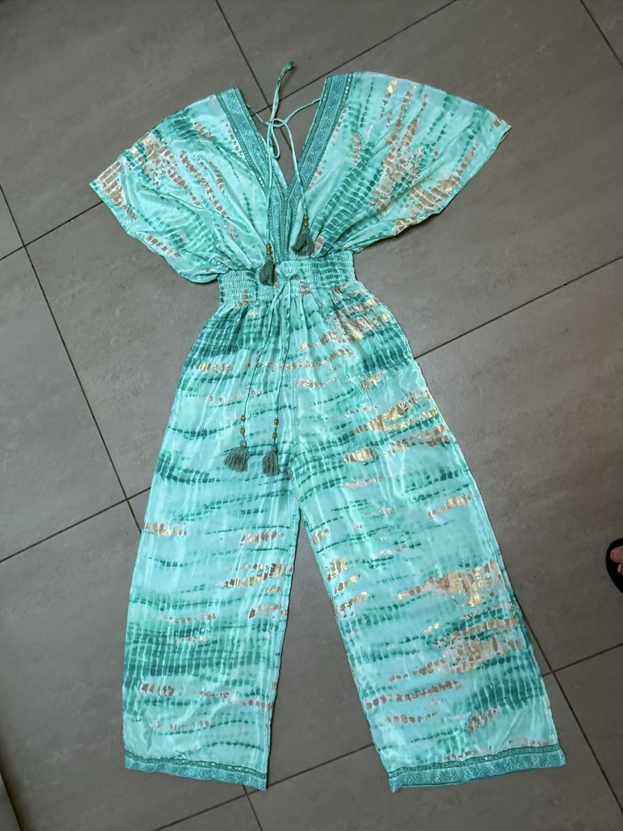 Jumpsuits: Boho Jumpsuit aus Seide/ Viscose – Neuf (Voir description) à Sigriswil par ck56 1