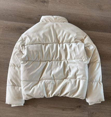 Bershka Jacke weiss – Grösse XL
