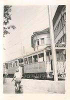 Thun BE Rechtsufrige Thunersee Bahn Historischer Triebwagen