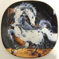 Rosenthal Porzellan Sammelteller Hans Erni Kunst Art Schweiz