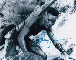 Grace Jones - orig. sign. Grossfoto
