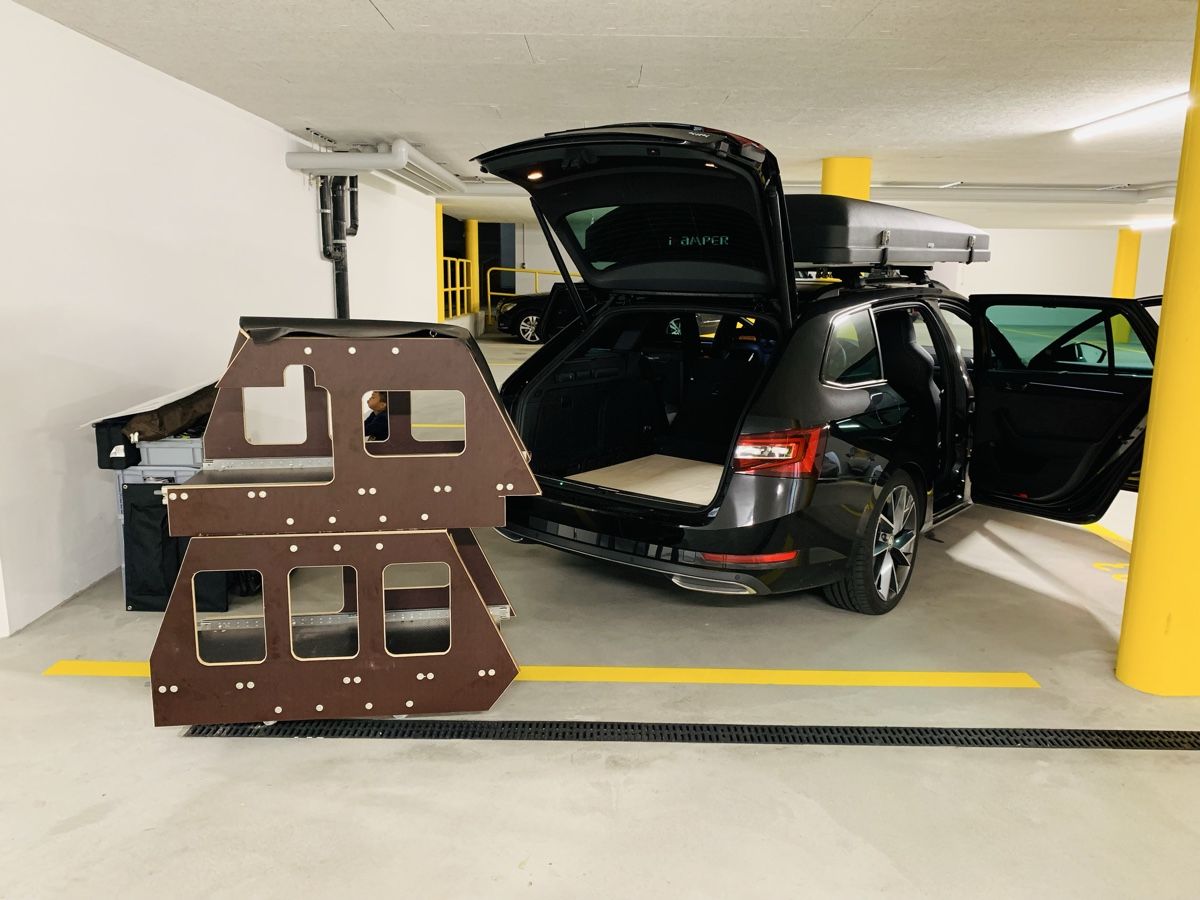 Skoda Accessori per altri veicoli: Camper Heckauszug - Skoda Superb – Usato da Siglistorf venduto da Andi01796 1