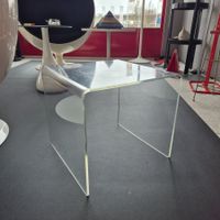 Vintage 1980 Plexiglas Acryl Coffee-Table Beistelltisch