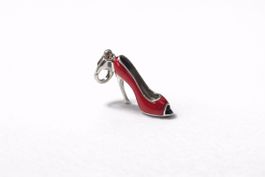 Thomas Sabo Charm High Heel / Pumps – rot – 925 Silber