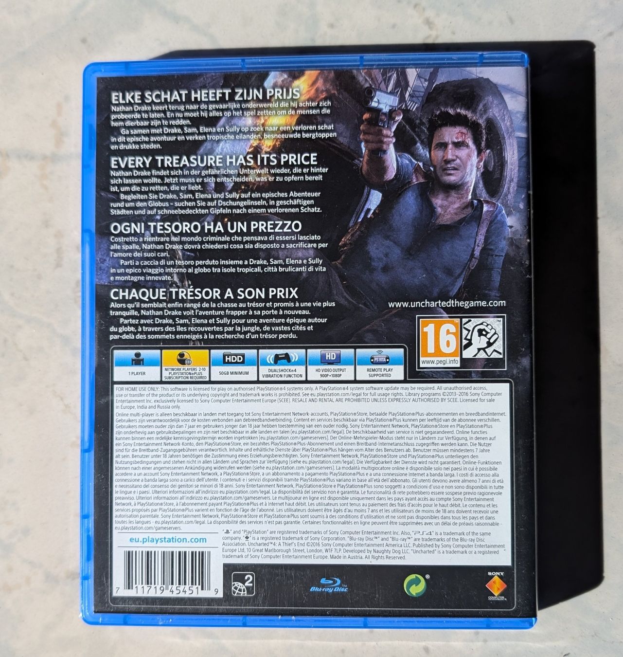 Sony Giochi: Uncharted 4: A Thief's End – Usato da Rheinfelden venduto da jan_229p 1
