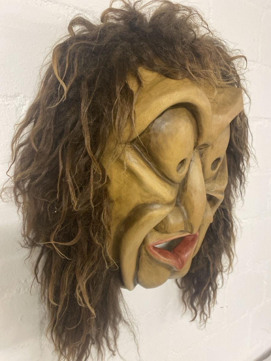Maschere: Wunderschöne Holzmaske von Rudolf Bodmer – Usato da sursee venduto da trilli-tralli 4