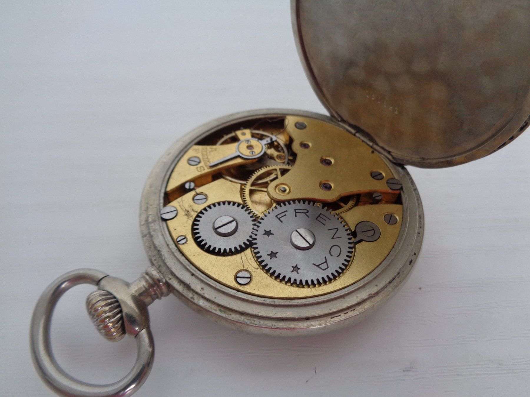 Orologi: Taschenuhr Frenca - defekt – Usato da Chur venduto da omonia 6