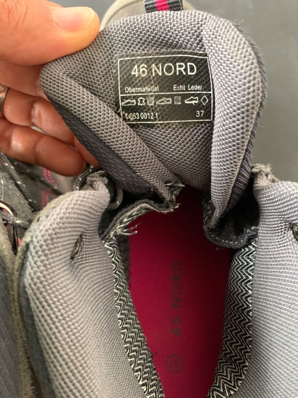 Chaussures garçon: 46 Nord Wanderschuhe Gr. 37, – D'occasion à Zürich par peppermint11 1