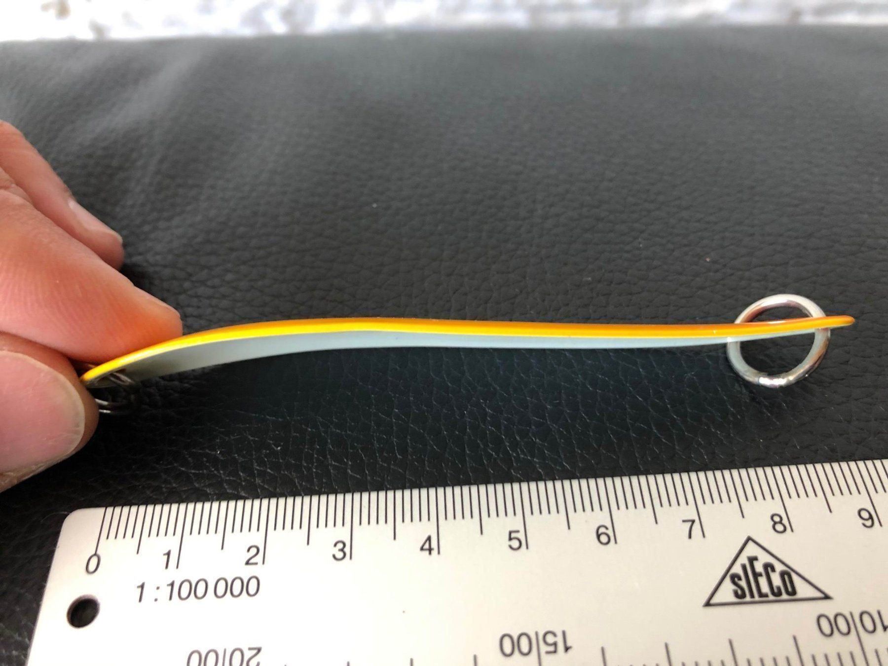 Köder: Schlepplöffel Glow Brown Trout ca. 95 mm – Neu (gemäss Beschreibung) aus Arbon von Helmuth 5
